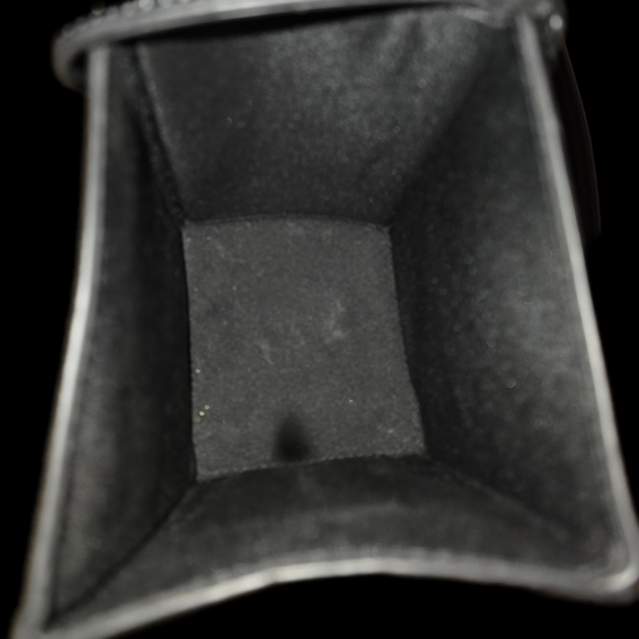 Kate Gabrielle Black Faux Leather Tote / Shoulder Bag – Gently Used - Picture 7 of 12